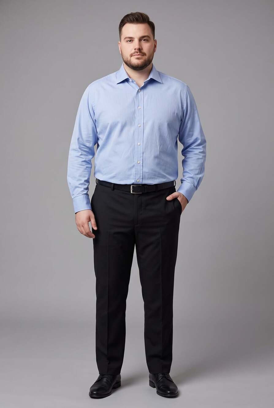 Camicissima Extra Slim Fit Model Cagliari Blue 100% Cotton Dress Shirt